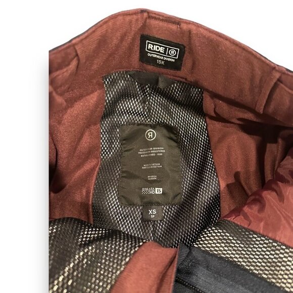 Ride Snowboarding Men's PHINNEY Snow Pants Size XS Navy 15K Waterproof Outerwear - Picture 12 of 15